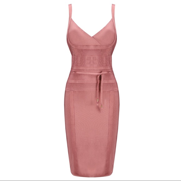 Dresses & Skirts - LAST ONE!! HOST PICK! Pink Bandage Dress Size:L